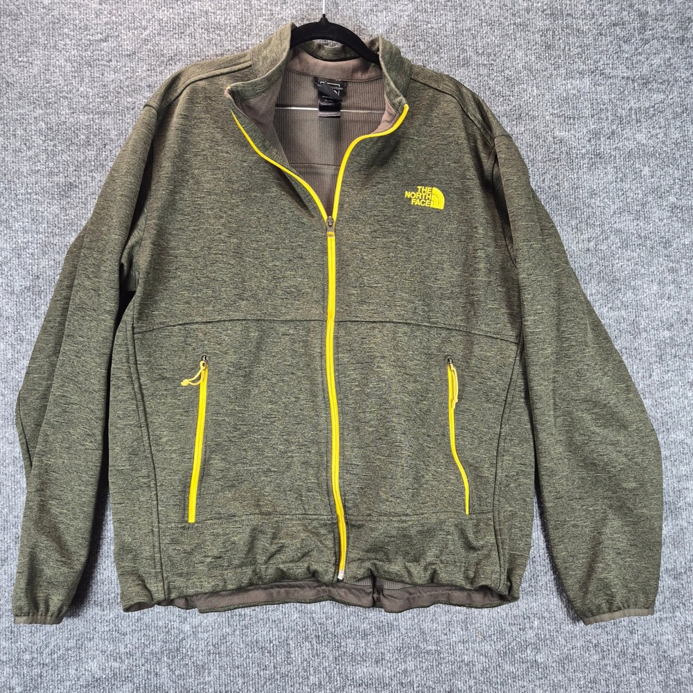 The North Face Full Zip Jacket XL Green Mens